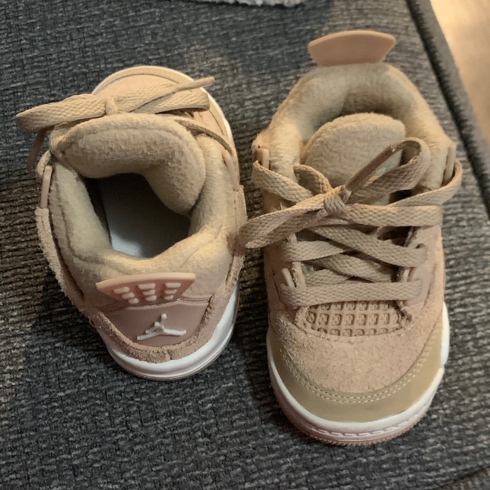 Jordan Kids Tan Sneakers